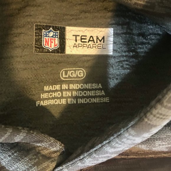 Los Angeles Rams - Adidas Grey Hoodie - Men Large Great Condition - Picture 8 of 11